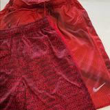 Nike Bottoms | 2 Pairs Of Red Boys Size Medium Athletic Shorts. | Color: Black/Red | Size: Mb