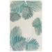 "Liora Manne Carmel Palm Indoor/Outdoor Rug Aqua 7'10""x9'10"" - Trans Ocean CRE80843904"