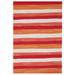 "Liora Manne Visions II Painted Stripes Indoor/Outdoor Rug Warm 24""x36"" - Trans Ocean VCF23431324"