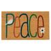 "Liora Manne Natura Peace Outdoor Mat Natural 24""x36"" - Trans Ocean NTR23200412"