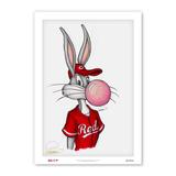 Cincinnati Reds 14'' x 20'' Bugs Bunny Limited Edition Print