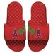 Men's ISlide Red Los Angeles Angels Local City Patch Design Slide Sandals