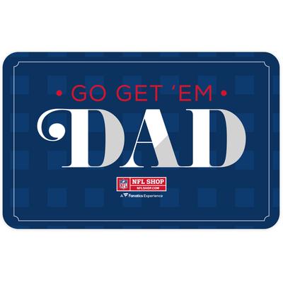 NFL Shop Father's Day eGift Card ($10 - $500)