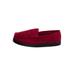 Wide Width Men's Cotton Corduroy Slippers by KingSize in Rich Burgundy (Size 13 W)