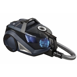 Fakir Filter Pro - Beutelloser Staubsauger für Hypoallergiker,sehr leiser Staubsauger, HEPA 13 Filter, 4,5L Staubbehälter, schwarz, blau, 800 Watt Image