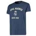 "T-Shirt Real Madrid Wordmark - Bleu - Hommes - Homme Taille: S"