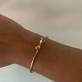 Kate Spade Jewelry | Gold Kate Spade Bow Bangle | Color: Gold | Size: Os