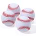 Franklin Sports kids Replacement Self Stick Baseballs - 4 Pack Plastic in White | 4 H in | Wayfair 64199Z