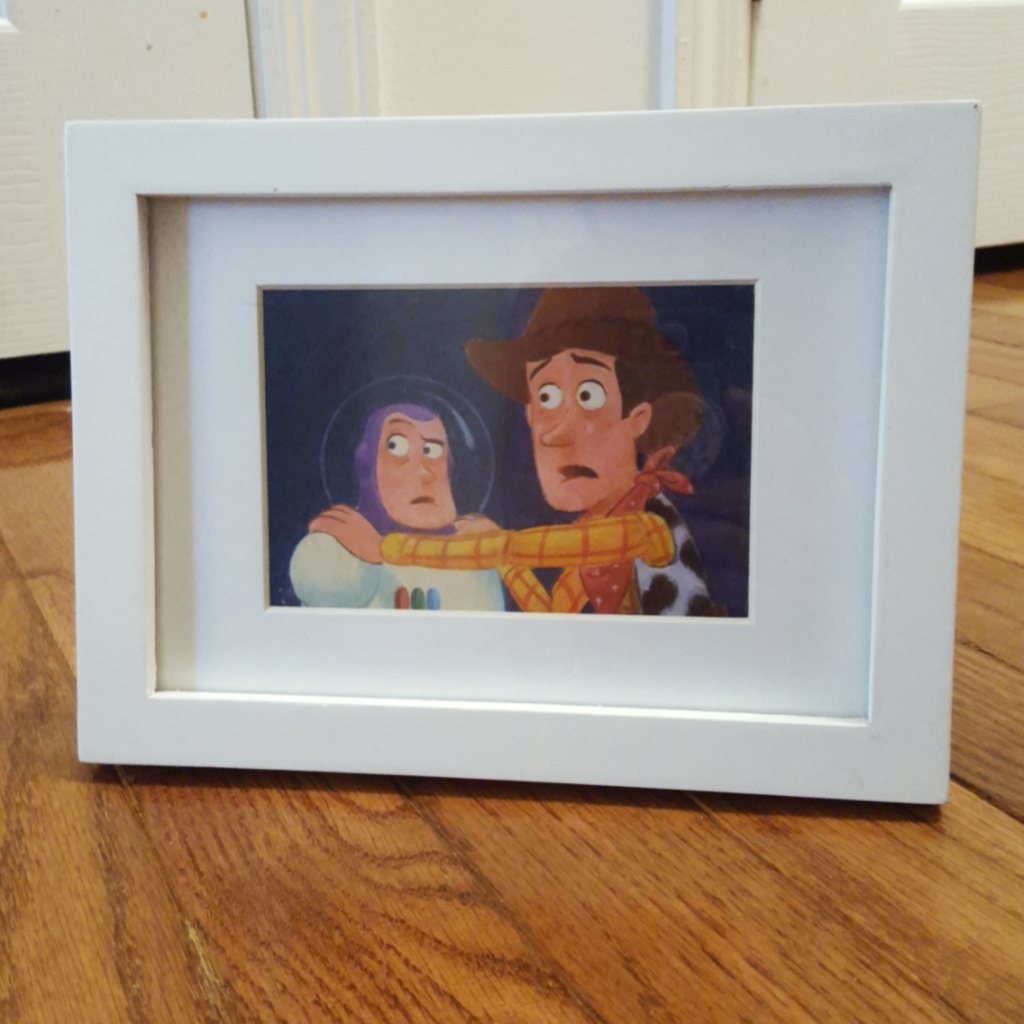 Disney Art | Disney Toy Story Woody Buzz Concept Art | Color: Blue/Yellow | Size: Os