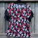 Disney Tops | Disney Parks-Minnie Mousetop | Color: Black/Red | Size: M