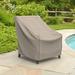 Arlmont & Co. Miguel Water Resistant Patio Chair Covers, Polyester in Brown | 31 H x 30 W x 27 D in | Wayfair 07D68899D55442C887782362989B108E