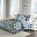 Highland Dunes Lam Blue/Taupe Cotton Coastal 7 Piece Comforter Set Polyester/Polyfill/Cotton in White | Wayfair HLDS8541 44025375
