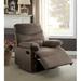 Winston Porter 35" Wide Manual Standard Recliner in Brown | 40 H x 35 W x 35 D in | Wayfair 3073C7CCA4E14A9DA56868188857A5F4