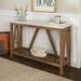 Red Barrel Studio® Rakira 52.125" Console Table Wood in Brown | 31.875 H x 52.125 W x 14.125 D in | Wayfair B9929AEFADFE42B19819B0AAD2E462B3