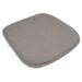 Symple Stuff Outdoor Seat Cushion 16" W x 16" D Polyester in Gray | 1 H x 16 W in | Wayfair FBD0A8D2548D4C03A250135C43D7032C
