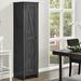 Quast 4 - Shelf Storage Cabinet Wood in Brown Laurel Foundry Modern Farmhouse® | 71.9 H x 18.2 W x 15.8 D in | Wayfair