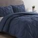 House of Hampton® Dasean Microfiber Traditional Comforter Set Polyester/Polyfill/Microfiber in Blue | Twin Comforter + 1 Standard Sham | Wayfair
