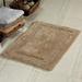 Alcott Hill® Pullum Rectangle 100% Cotton Non-Slip Regency Bath Rug 100% Cotton in Brown | 0.6 H x 24 W in | Wayfair