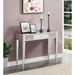 Convenience Concepts French Country 1 Drawer Mirrored Desk/Console Table