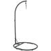 Sunnydaze Egg Chair Stand with Round Base - Powder-Coated Steel - 76 " Tall