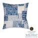 Laural Home kathy ireland® Small Business Network Member Dream Patch Outdoor Decorative Throw Pillow - 18x18