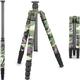 INNOREL RT85CG Carbon Fiber Tripod 177cm Professional 2-in-1 Travel Tripod Monopod Max Load 25kg Max Tube 32mm Heavy Duty Stand Support with Center Column for Digital DSLR Camera(Tripod Only)