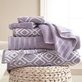 Wrought Studio™ Mims 6 Piece 100% Cotton Towel Set in Gray | 27 W in | Wayfair 4B286AFABE374907AAAAA6D90F3271B1