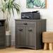Inbox Zero Janecia 1 - Drawer Storage Cabinet Wood in Gray | 30.25 H x 26.75 W x 19.5 D in | Wayfair 12436