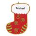 The Holiday Aisle® Stocking Cookie Hanging Figurine Ornament Plastic in Red | 3.75 H x 3 W x 0.5 D in | Wayfair 0A791C4327784841B67A357A44FDCF50