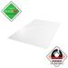 "Ultimat Polycarbonate Rectangular Chair Mat for Hard Floor - 48 x 53"" - Floortex FR1213419ER"