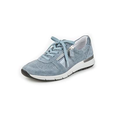 Avena Damen Reißverschluss-Sneaker Komfortplus Blau