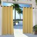 ATI Home Indoor/Outdoor Solid Cabana Grommet Top Curtain Panel Pair