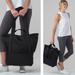 Lululemon Athletica Bags | Lululemon - The Hot Mesh Tote Black Free Shoe Bag Included | Color: Black | Size: Os