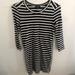 J. Crew Dresses | Jcrew B&W Striped Dress | Color: Black/White | Size: Xxs