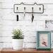 Gracie Oaks Wall Organizer w/ Key Hooks Wood/Metal/Solid Wood in White | Wayfair 2722241F153C41FAB1F3F56E8E0DA2CA