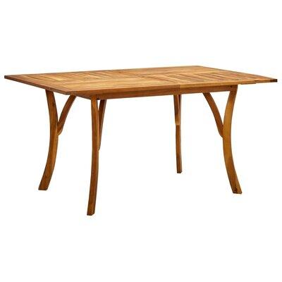 Sulayman Wooden Dining Table Wood In, Loon Peak Extendable Dining Table