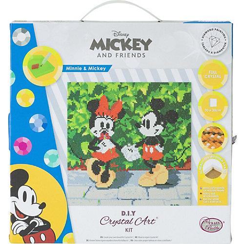 Crystal Art Disney Minnie and Mickey, 30 x 30 cm Kristallkunst-Kit