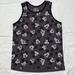 Disney Tops | Disney Mickey Mouse Tank Top Size Large | Color: Black/Gray | Size: L