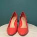 Coach Shoes | Coach Coral Patent Heels | Color: Red | Size: 6