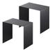 Yamazaki Home Steel Under Cabinet Storage Organizer, Kitchen Pantry, Steel Steel in Black | 11 H x 12.2 W x 7.9 D in | Wayfair 5038