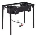 Costway 150000 BTU Double Burner Outdoor Stove BBQ Grill