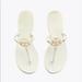 Tory Burch Shoes | Mini Miller Jelly Thong Sandal | Color: White | Size: 6