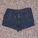 American Eagle Outfitters Shorts | Ae Black Paper Bag Shorts | Color: Black | Size: 6