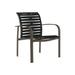 Tropitone Laguna Beach EZ Span™ Laguna Patio Dining Armchair in Brown | 34 H x 28 W x 29 D in | Wayfair 752024RB_MOC_OBS