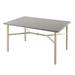 Tropitone Matrix Bar Outdoor Table Stone/Concrete/Metal in Gray/White | 40.25 H x 64 W x 36 D in | Wayfair 442071U-40_SNO_PTR