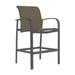 Tropitone Laguna Beach 28" Patio Bar Stool in Gray | 45 H x 25.5 W x 29 D in | Wayfair 752026_GPH_Cape Cove