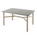 Tropitone Matrix Bar Outdoor Table Stone/Concrete/Metal in Gray/White/Brown | 40.25 H x 64 W x 36 D in | Wayfair 442071U-40_SNR_PTR