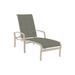 Tropitone Muirlands 78.5" Long Reclining Single Chaise Metal in Brown | 22 H x 29.5 W x 78.5 D in | Outdoor Furniture | Wayfair