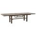 Tropitone Linea Extendable Aluminum Dining Table Metal in Brown | 29.5 H x 84 W x 42 D in | Outdoor Dining | Wayfair 262019-28_MOC