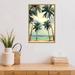 Bay Isle Home™ Barletta Palm Sky 3 by Design Fabrikken - Floater Frame Photograph on Canvas Canvas | 23.25 H x 16 W x 1.875 D in | Wayfair